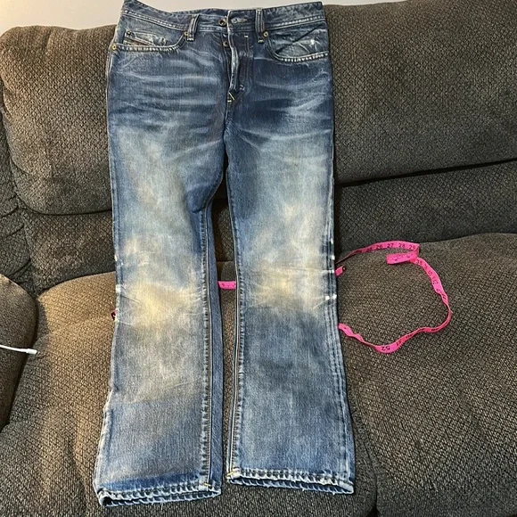 Diesel Blue Eyecons 0845L 2015/2nd Edition Buster Jean label 30x32 measure 32x33 - Picture 4 of 10